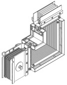 Секц. угл. вверх 1600А Al 3L+N+PER IP55 тран.  | LB-1600A4-35-F-LU | IEK - артикул LB-1600A4-35-F-LU