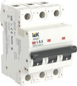 ARMAT Авт. выкл. M06N-DC 3P K 2А IEK | AR-M06N-3-K002DC | IEK - артикул AR-M06N-3-K002DC