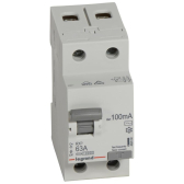 Выключатель дифференциальный (УЗО) RX3 2п 63А 100мА тип AC | 402030 | Legrand - артикул 402030