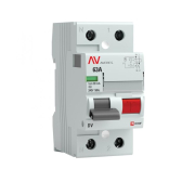 Устройство защитного отключения DV 2P 63А/30мА (AC) AVERES - EKF, артикул rccb-2-63-30-ac-av