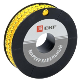 Маркер кабельный 4.0кв.мм A (500ед) (ЕС-2) - EKF, артикул plc-KM-4-A