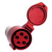 Розетка кабельная 32А 3Р+N+Е IP44 переносная 380В - EKF, артикул ps-225-32-380