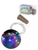 Гирлянда-пробка для бутылки "Роса20" 20LED, 2м, многоцветная, 3хAG13/LR44, | SQ0361-0101 | TDM - артикул SQ0361-0101
