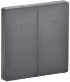 iTEQ SMART-выключатель 2-кл. 16А с нейтр. WIFI+BLE сер. | IT-SM2NWBI-K03 | ONI - артикул IT-SM2NWBI-K03