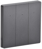 iTEQ SMART-выключатель 3-кл. 16А с нейтр. WIFI+BLE сер. | IT-SM3NWBI-K03 | ONI - артикул IT-SM3NWBI-K03
