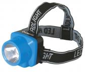 "Фонарь налобный аккумуляторный LED 5374 (220В LED 1 режим - Активно, артикул 150.40
