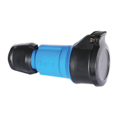 Розетка кабельная Schuko 16A 3p(2P+E) 250V IP54 синий MULTI-GRIP 7486 I 7486-Bals I Bals - артикул 7486-Bals