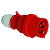 Вилка кабельная 16А 5р(3P+N+PE) 400В 6h IP44 Quick-Connect I 2136-Bals I Bals - артикул 2136-Bals