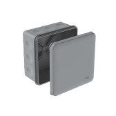 MultiBox Коробка распределительная с мембранными вводами IP66 100х100х50 Серая (со стикером)| IMT351981 | SE - артикул IMT351981