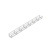 Лоток проволочный 60х60х3000х4,0мм нержавеющий | PL60*60*3000 INOX | СИСТЕМА КМ - артикул LO8137
