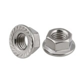 Гайка шестигранная с фланцем (DIN 6923) М6 (уп. 1000шт) | 928647 | Tech-KREP	 - артикул 928647