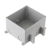 BOX/2+2ST66 Коробка для люков в пол на 2 поста (45х45)+2 модуля (45х22,5) (70025), пластик | 70125 | Ecoplast - артикул 70125