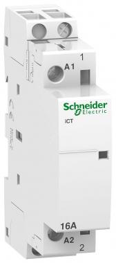 МОДУЛЬНЫЙ КОНТАКТОР iCT16A 1НО 12В АС 50ГЦ | A9C22011 | Schneider Electric - артикул A9C22011