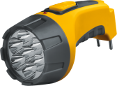 Фонарь NPT-CP04-ACCU Пласт. 7LED, прям. зар-ка, акк.4В, 700мАч. | 94952 | Navigator - артикул 94952