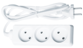 Удлинитель 61 308 NPE-S-03-150-X-2x1 б/з 3 гн. 1.5м |61308 |Navigator - артикул 61308