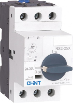 Выключатель автоматический защиты двигателя NS2-25 6-10A (R) | 495081 | ЧИНТ (CHINT) - ЧИНТ (CHINT)