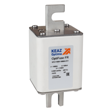 Предохранитель OptiFuse FR-S33-600V-1800A-D08 | 345830 | КЭАЗ - КЭАЗ (Курский электроаппаратный завод)