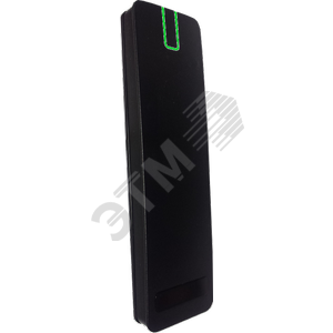 Мультиформатный считыватель для карт Mifare, EM, HID(125КГц) и мобильных идентификаторов BLE (Mobile ID). Выход Wiegand 26 (32,34,37,40,42,56,58,64). Темп.: -35...+60°С. Габариты: 43 х 158 х 16 мм. (GateReaderBLEMult) - Gate