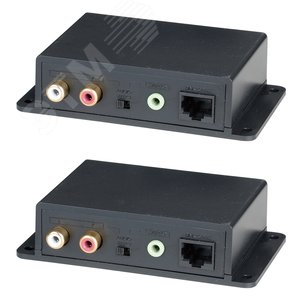 Комплект передатчиков 2хRCA, 1хRJ45, до 600 м - SCandT