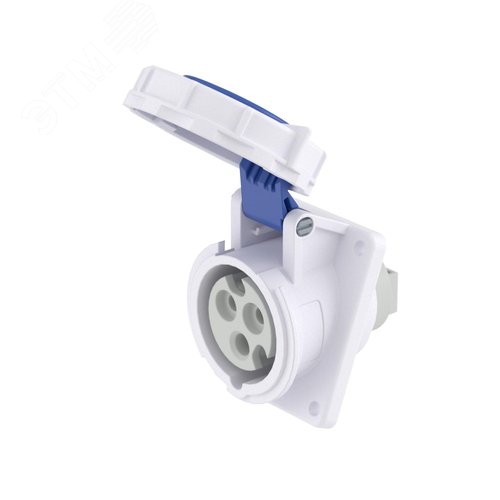 Розетка скрытой установки с наклоном IP67 16А 2P+E 230В - DKC (ДКС)