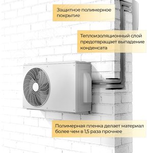 Теплоизоляция трубка Энергофлекс SPLIT 10/6 2м - ROLS ISOMARKET