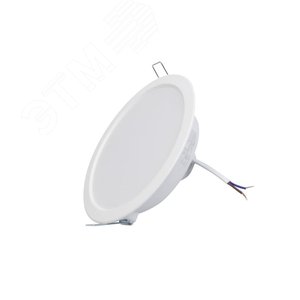 Светильник светодиодный ДВО-22вт IP20 1500Лм 4000К216х58мм (мон.отв 195) Downlight Basic Вартон (V1-R0-00643-10000-2002240) - фото 3