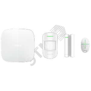 Комплект беспроводной смарт-сигнализации (StarterKit white) - Ajax