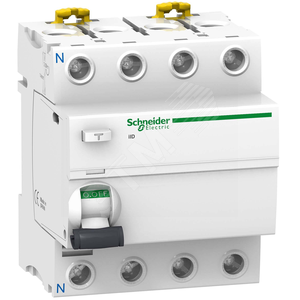 Выключатель дифференциальный (УЗО) ilD 4п 40А 300мА тип AC | A9R44440 | Schneider Electric - Schneider Electric