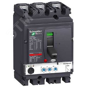 ВА-250А 36кА NSX250F MICROLOGIC 2.2 250A 3P3D эл.расц. - фото 6
