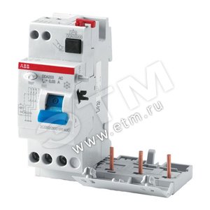 Блок.диф.тока 2мод. DDA203 A-25/0,3 | 2CSB203101R3250 | ABB - ABB