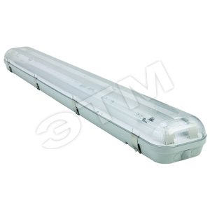 Светильник ЛСП-2х58 Codar RS IP65 PC призма ЭПРА металлические клипсы - LENA LIGHTING