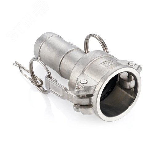 Камлок нержавеющий тип С, розетка с хвостовиком 0,5in, AISI304 - фото 3