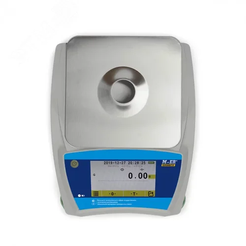 Весы лабораторные  M-ER 123 АCFJR-300.005 SENSOMATIC TFT, RS232/USB - фото 3