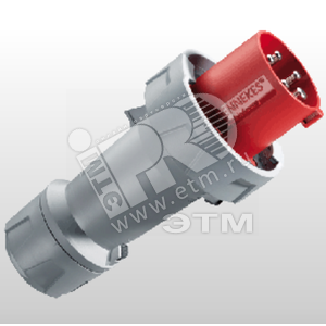 Вилка каб 125А3Р+E IP67  PowerTOP 3374 MENN - артикул 3374