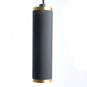 Светильник потолочный на подвесе MR16 35W, 230V, GU10,  чёрный, античное золото D55*H200 ML1908 | 48853 | FERON - фото 3