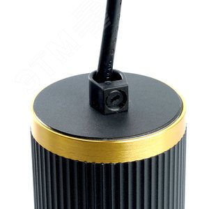 Светильник потолочный на подвесе MR16 35W, 230V, GU10,  чёрный, античное золото D55*H200 ML1908 | 48853 | FERON - фото 6
