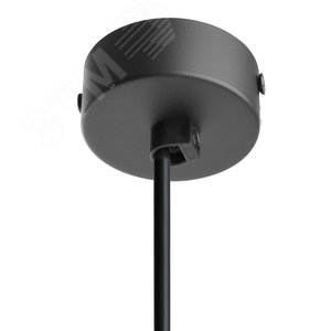 Светильник потолочный на подвесе MR16 35W, 230V, GU10,  чёрный, античное золото D55*H200 ML1908 | 48853 | FERON - фото 8